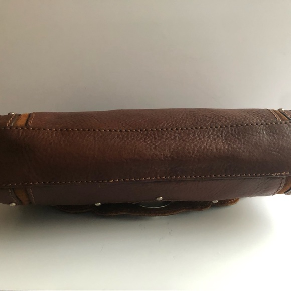 Michael Kors Vintage Brown Leather Purse - Picture 8 of 9